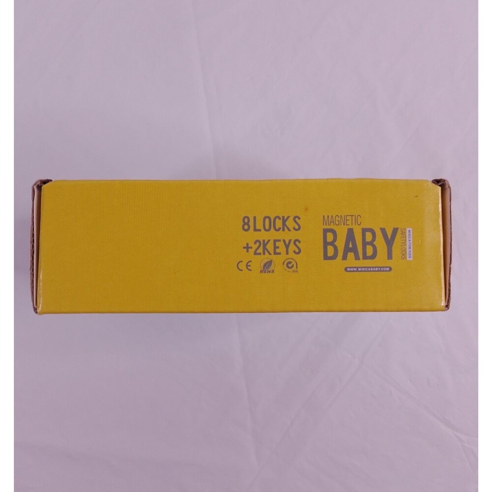 Misica Baby Safety Magnetic Cabinet & Drawer Locks - 8 Locks 2 Keys - Brand New - Picture 9 of 9